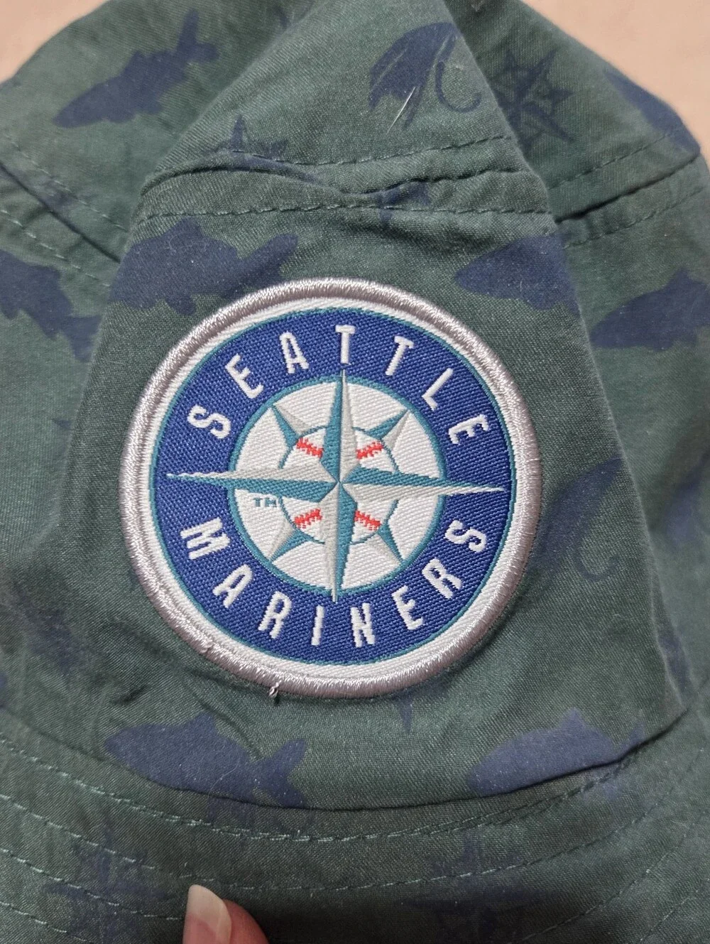 Trader Joes Seattle Mariners Bucket Hat One Size  Reversible Unisex Limited